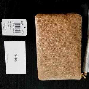 Female Coach wristlet wallet